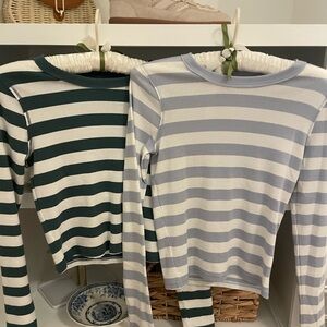 🔴HOLLISTER STRIPE LONG SLEEVE BUNDLE